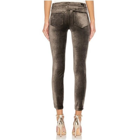 Paige Verdugo Ankle Skinny Pant Deep Juniper 27 - Picture 3 of 12